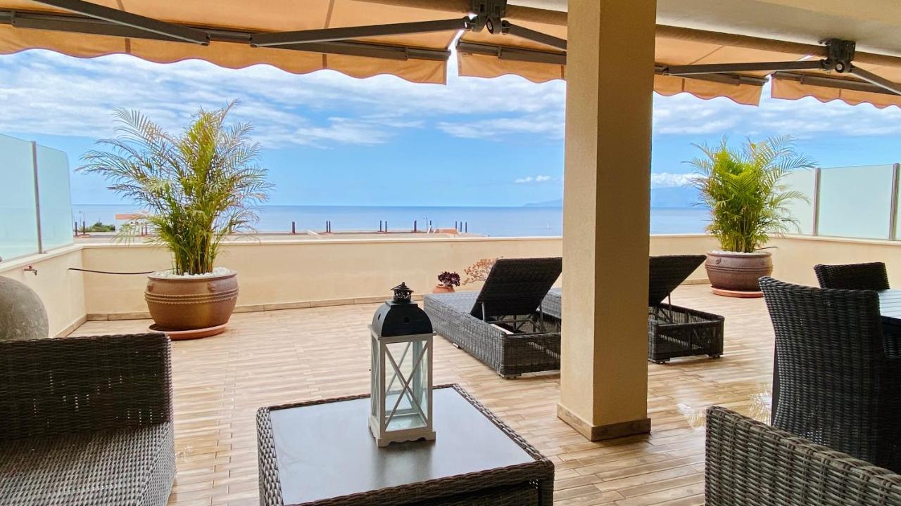Penthouse Apartment Zentral Und Ruhig Gelegen Puerto de Santiago (Tenerife) Exterior foto